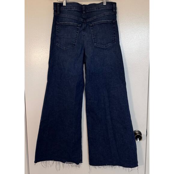 FRAME Le Crop Palazzo Jeans in Crafty Size 29 - Picture 3 of 5